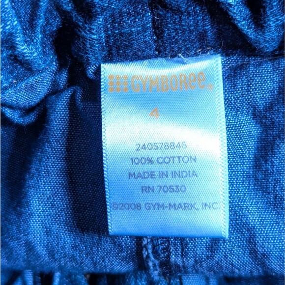 Gymboree Girls Size 4 Y2K Denim Jean Button Detail Skort Skirt - Picture 3 of 3